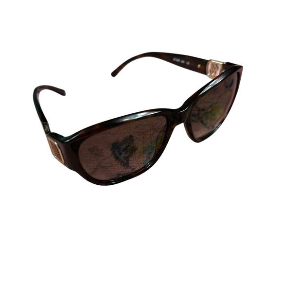 CHLOE CL2242 Sunglasses C02 135 Gloss Brown Frames Made In France - Picture 1 of 13